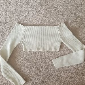 Long sleeve Cropped Shirt